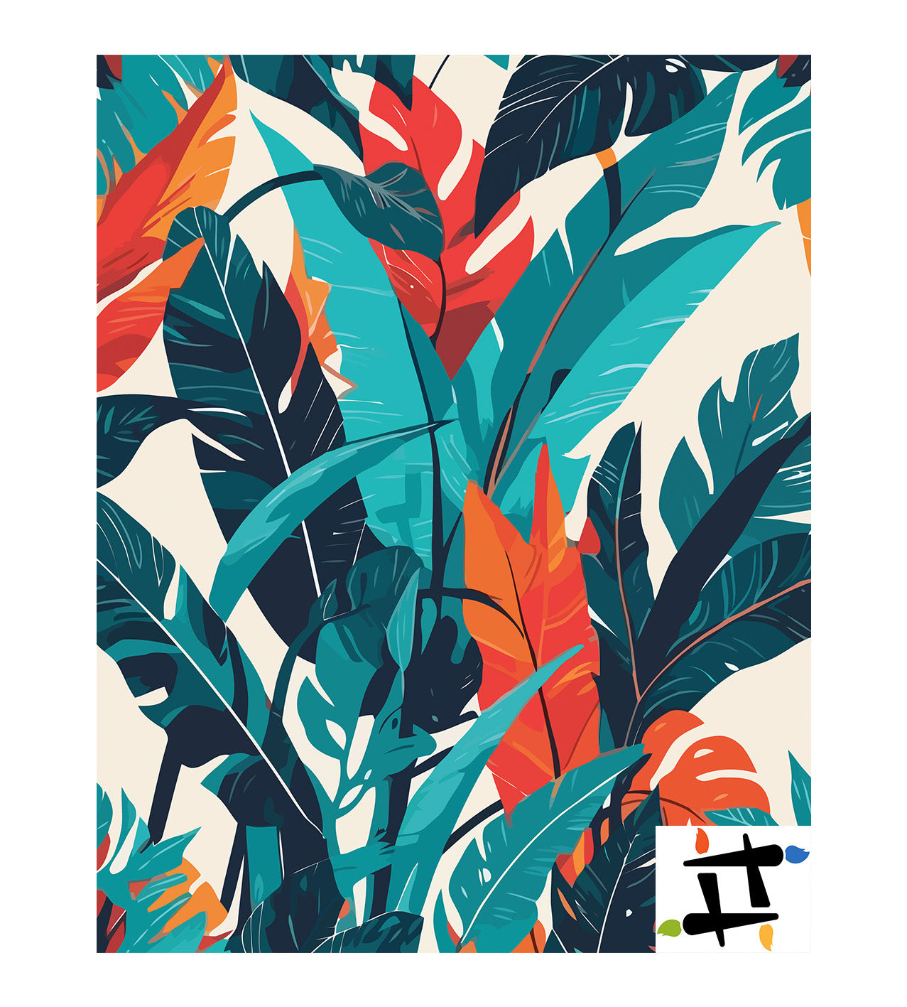 Pictura pe Numere – Jungla vibranta 7098
