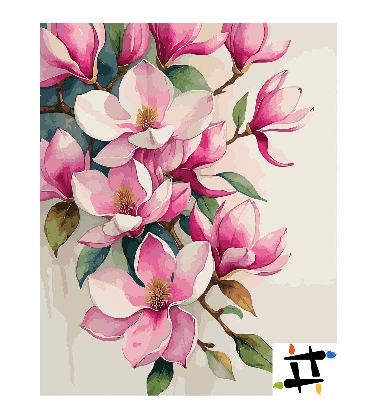 Pictura pe Numere – Miresma primaverii 7039
