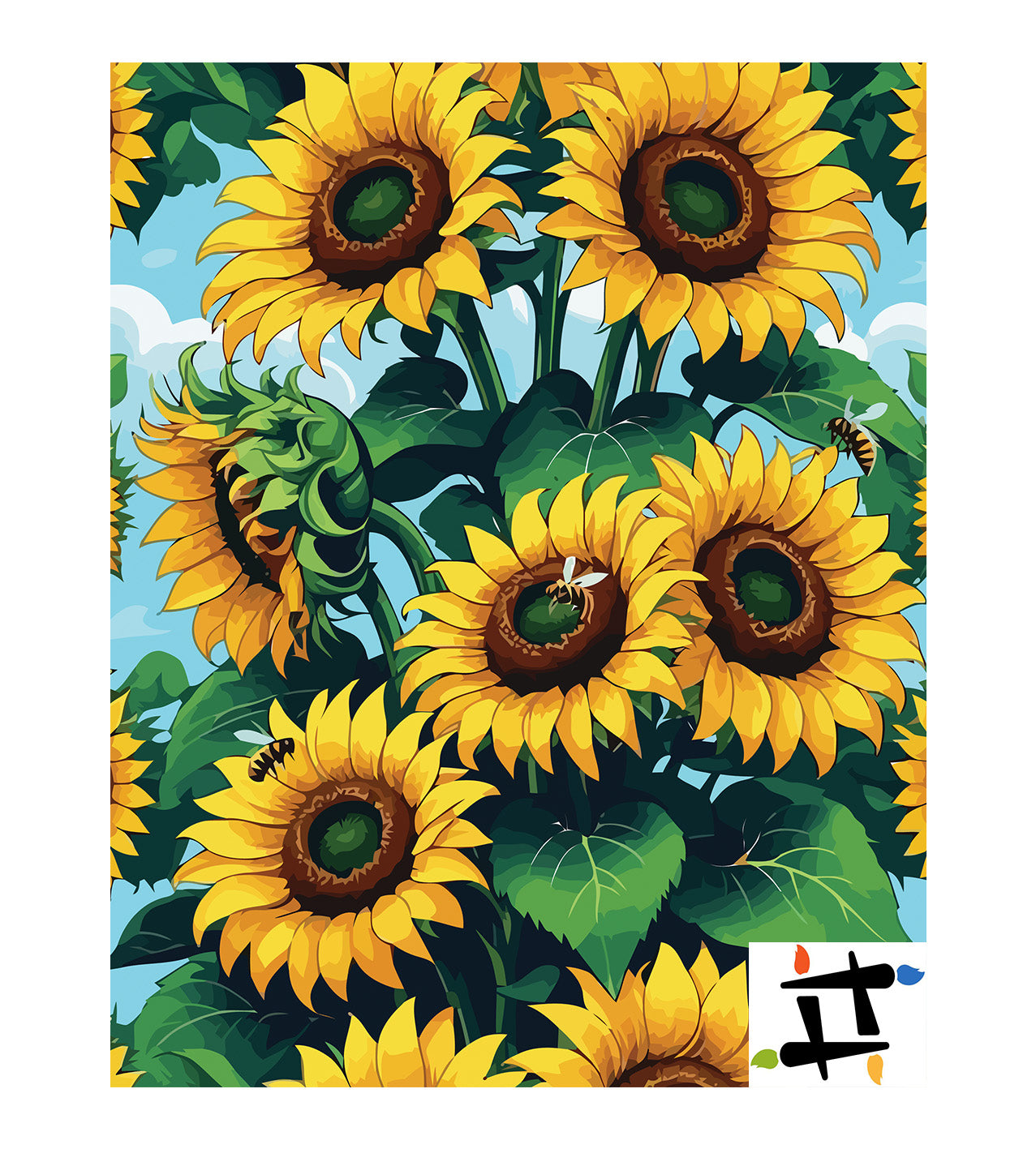 Pictura pe Numere – Inchinaciune solara 7088