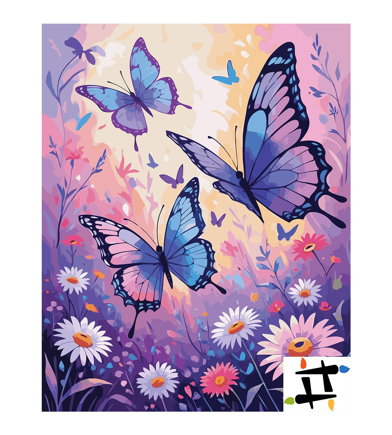 Pictura pe Numere – Dansul fluturilor 7139