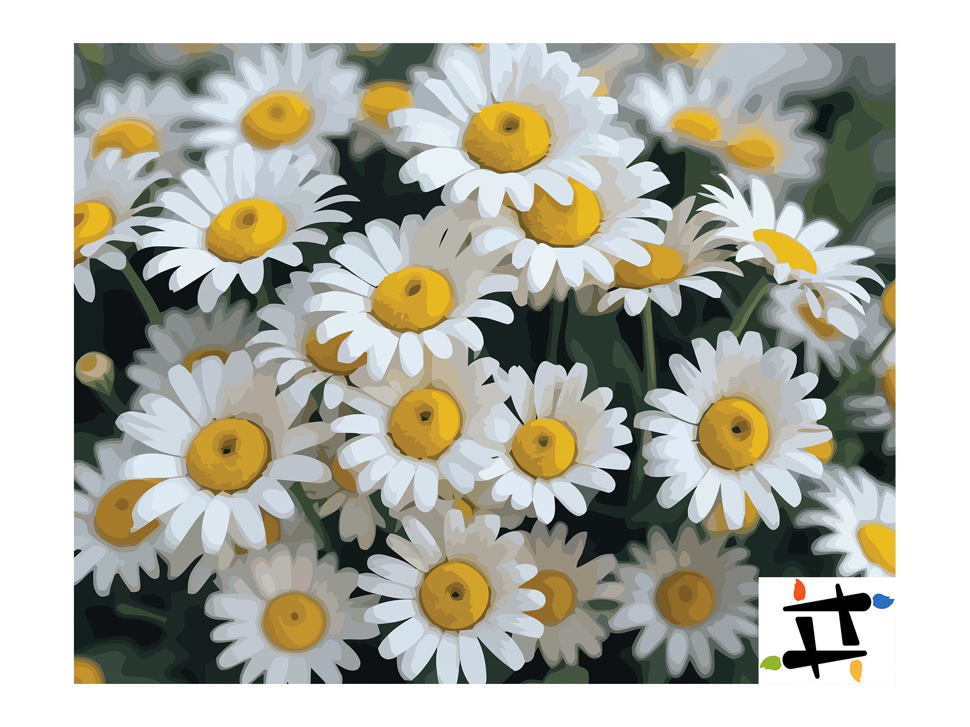 Pictura pe Numere – Inocenta margaretelor 7161