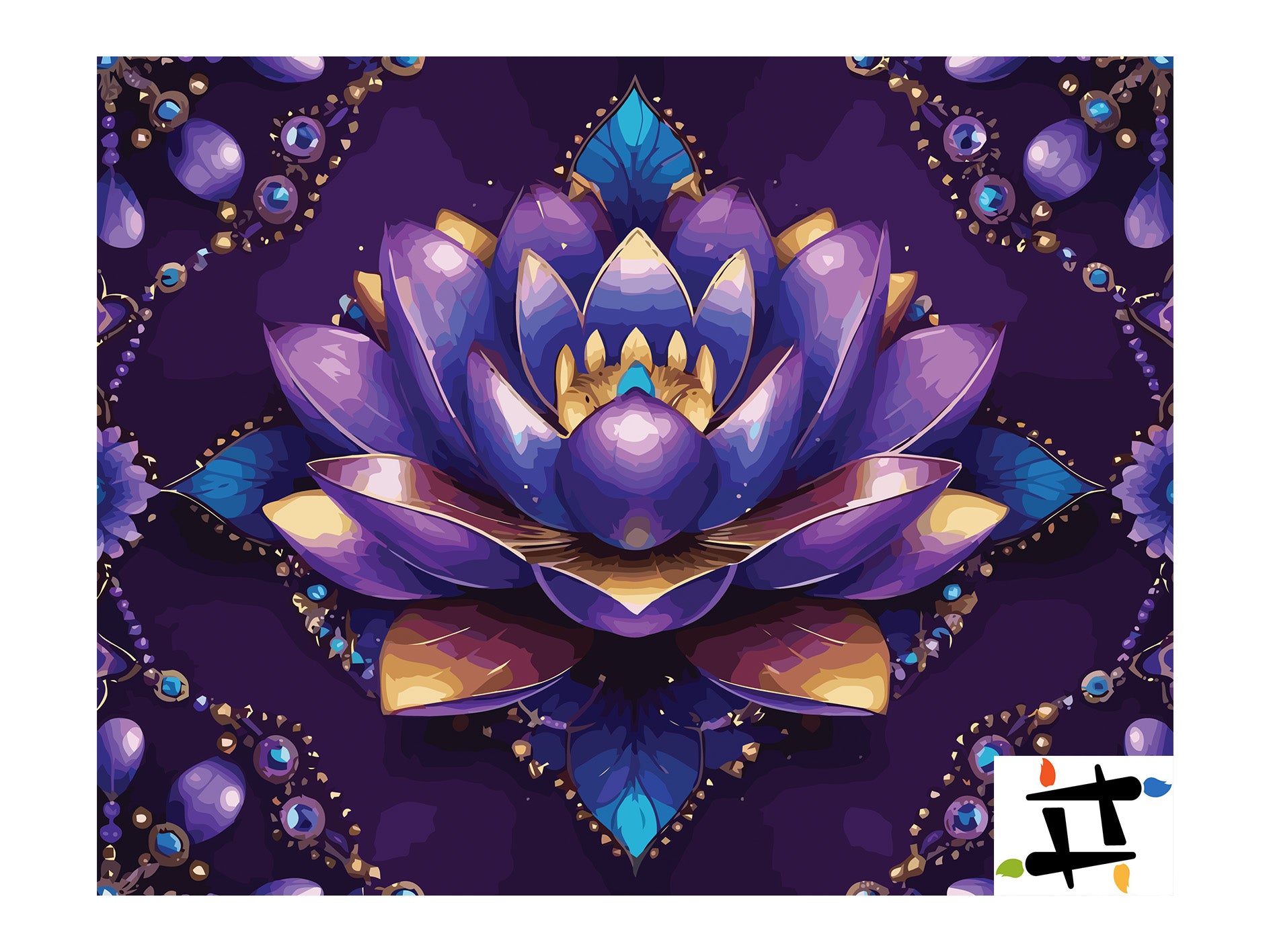 Pictura pe Numere – Lotus mistic 7278