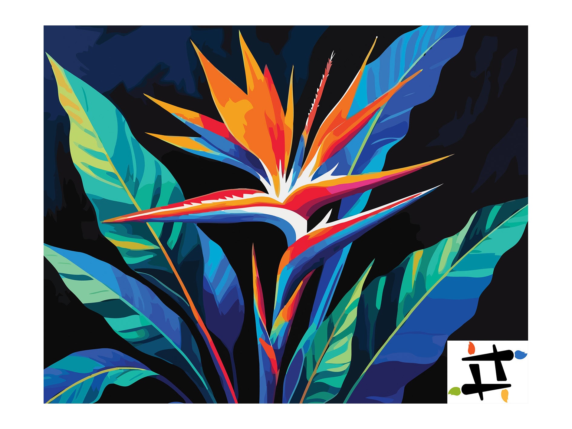 Pictura pe Numere – Zbor exotic 7082