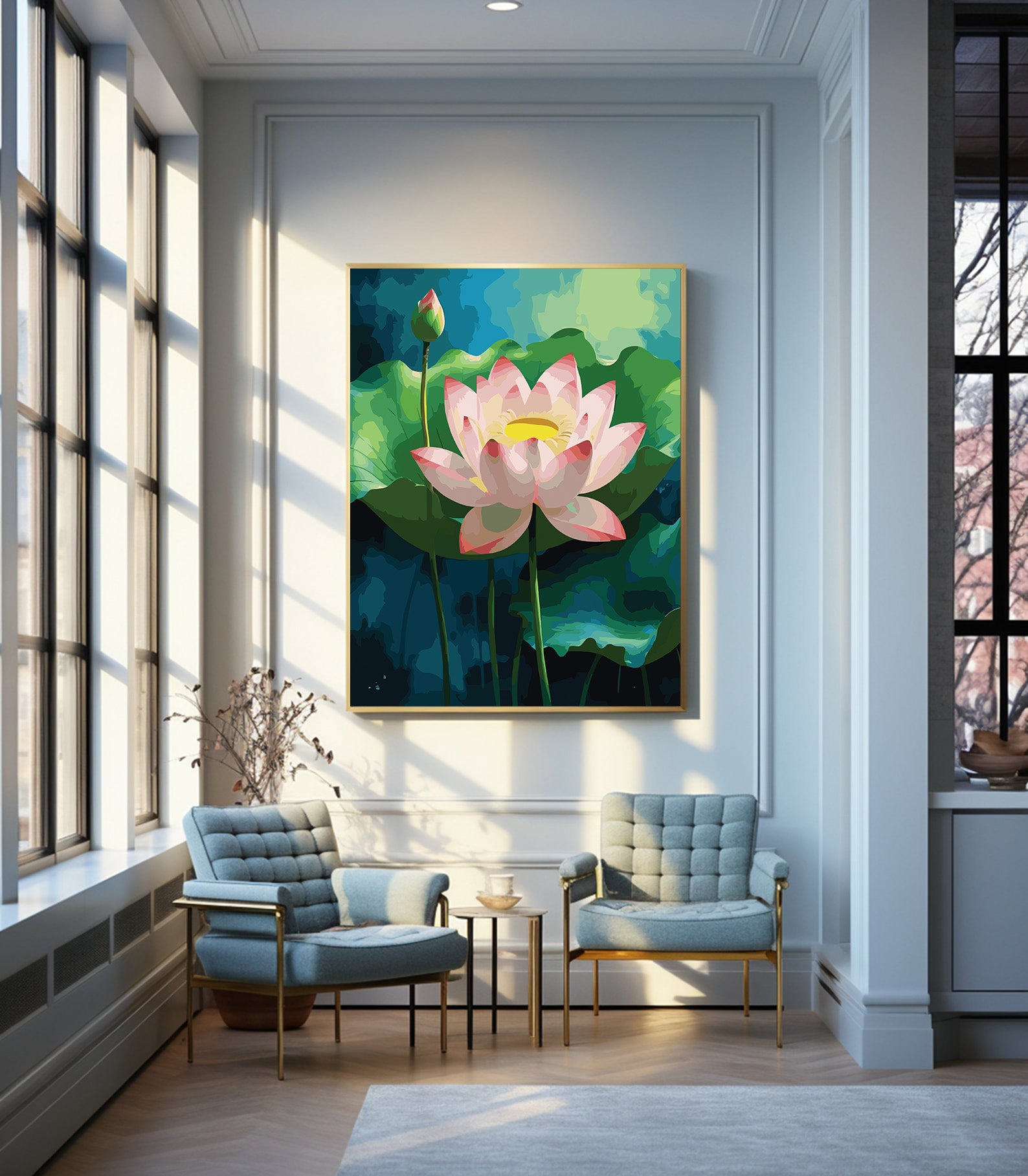 Pictura pe Numere – Lumina lotusului 7146