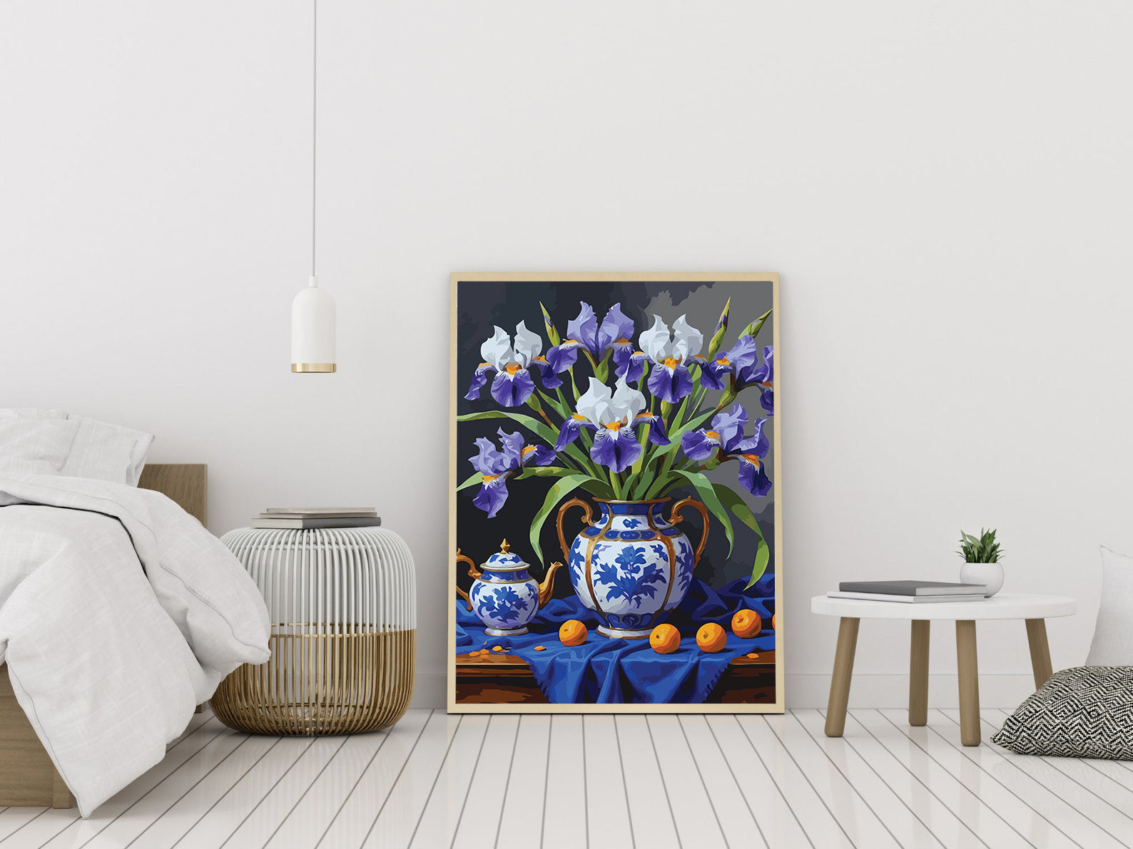 Pictura pe Numere – Iris si portelan 7072