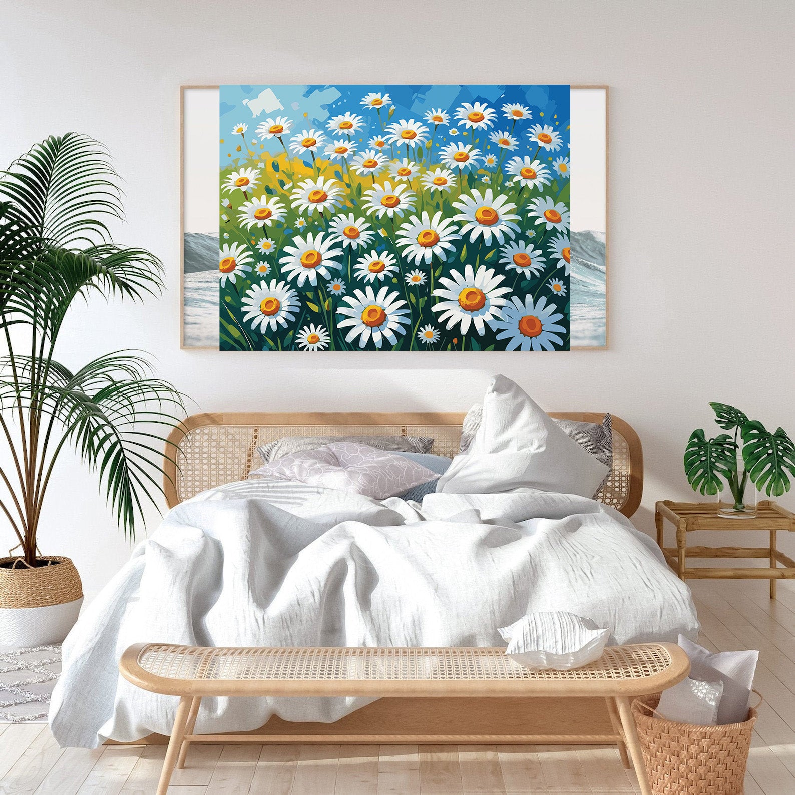 Pictura pe Numere – Margarete sub cer senin 7016