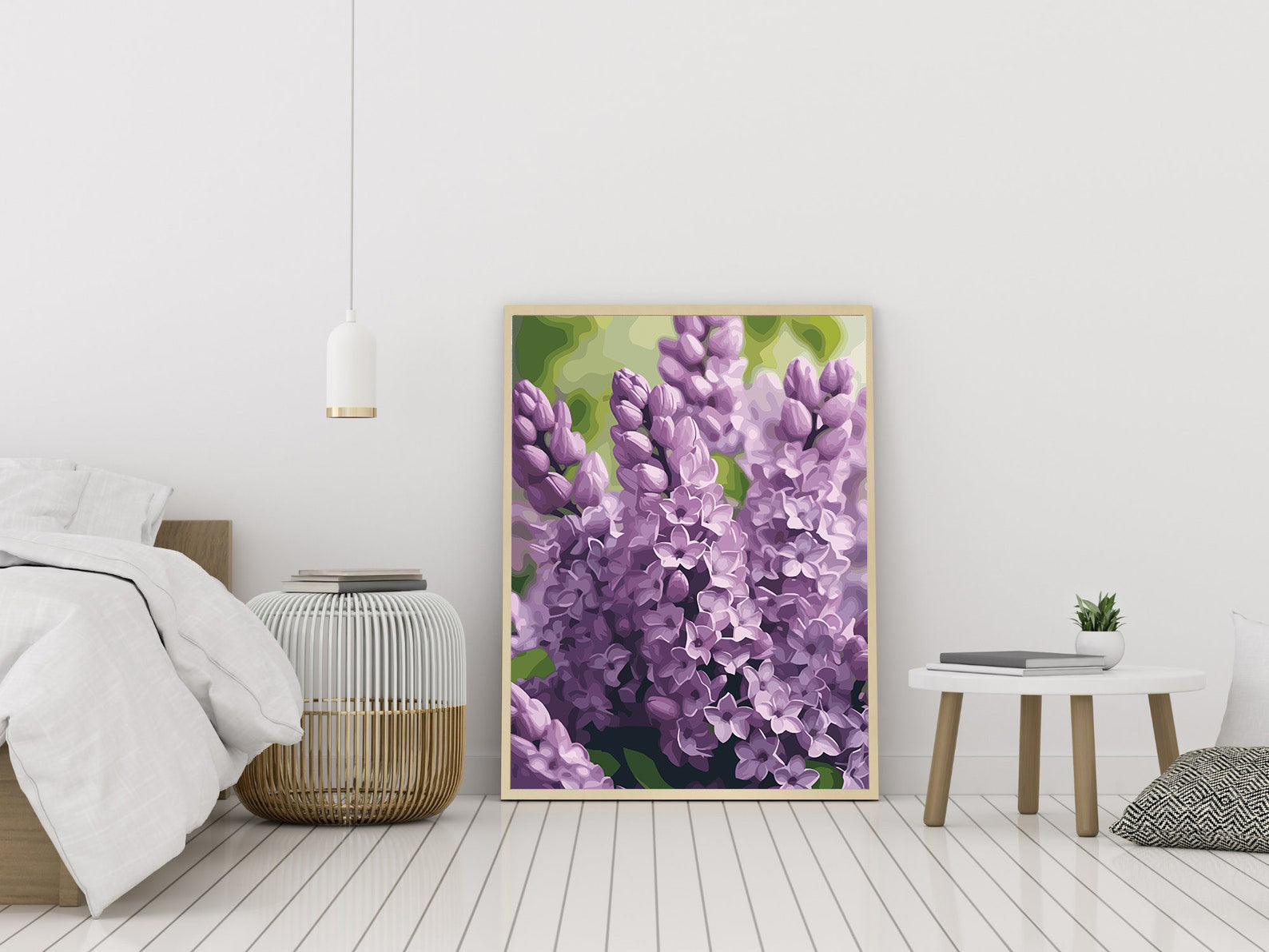 Pictura pe Numere – Parfum de liliac 7025