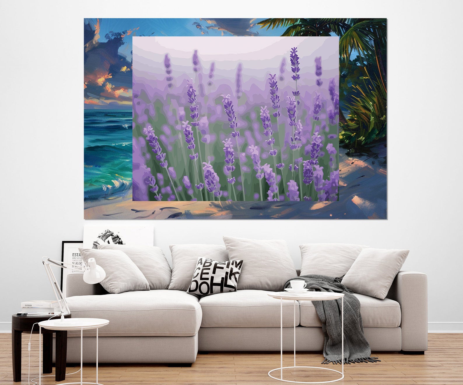 Pictura pe Numere – Lan de lavanda 6886