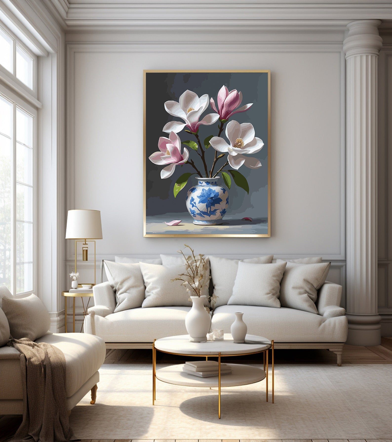 Pictura pe Numere – Simfonia magnoliilor 7145