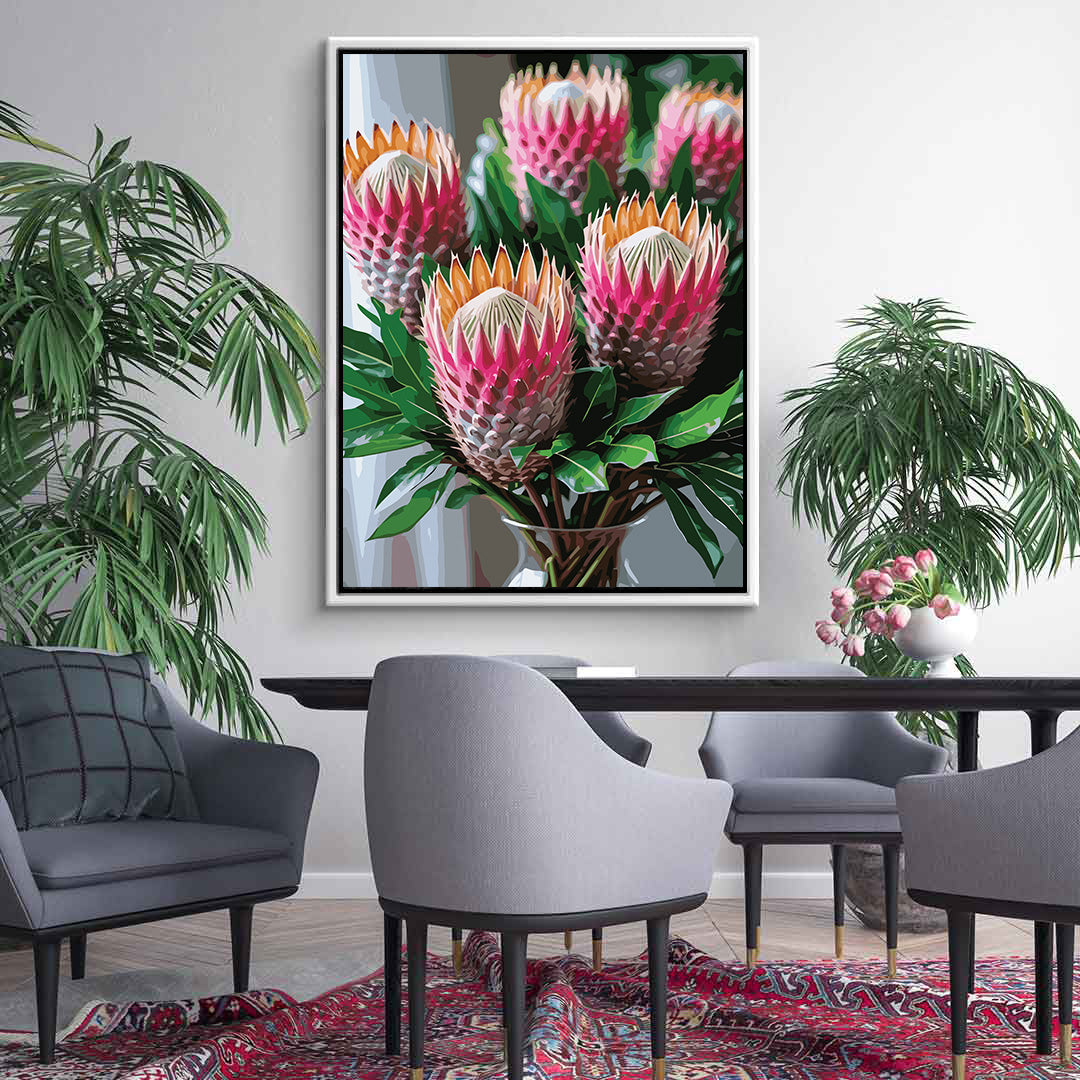 Pictura pe Numere – Coroana de protea 7000