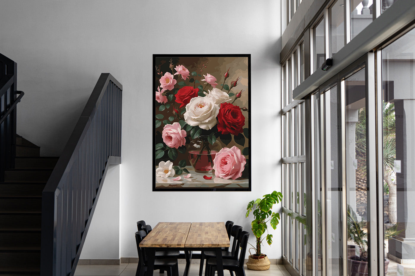 Pictura pe Numere – Dialog tricolor 7205