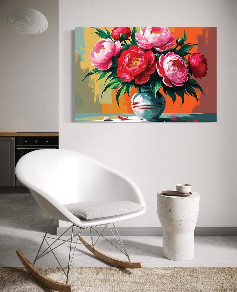 Pictura pe Numere – Simfonia bujorilor 7225