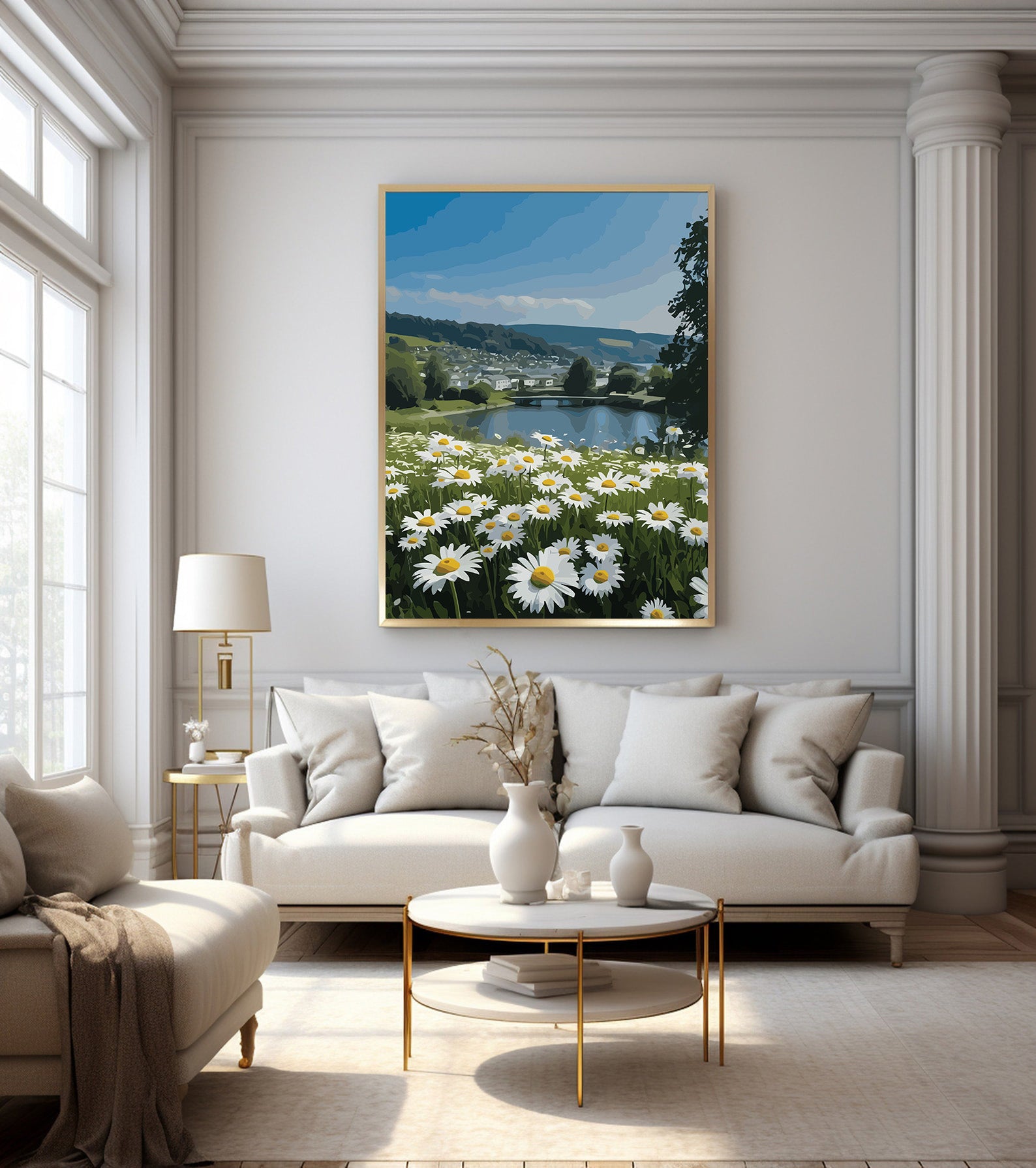 Pictura pe Numere – Adierea margaretelor 7168