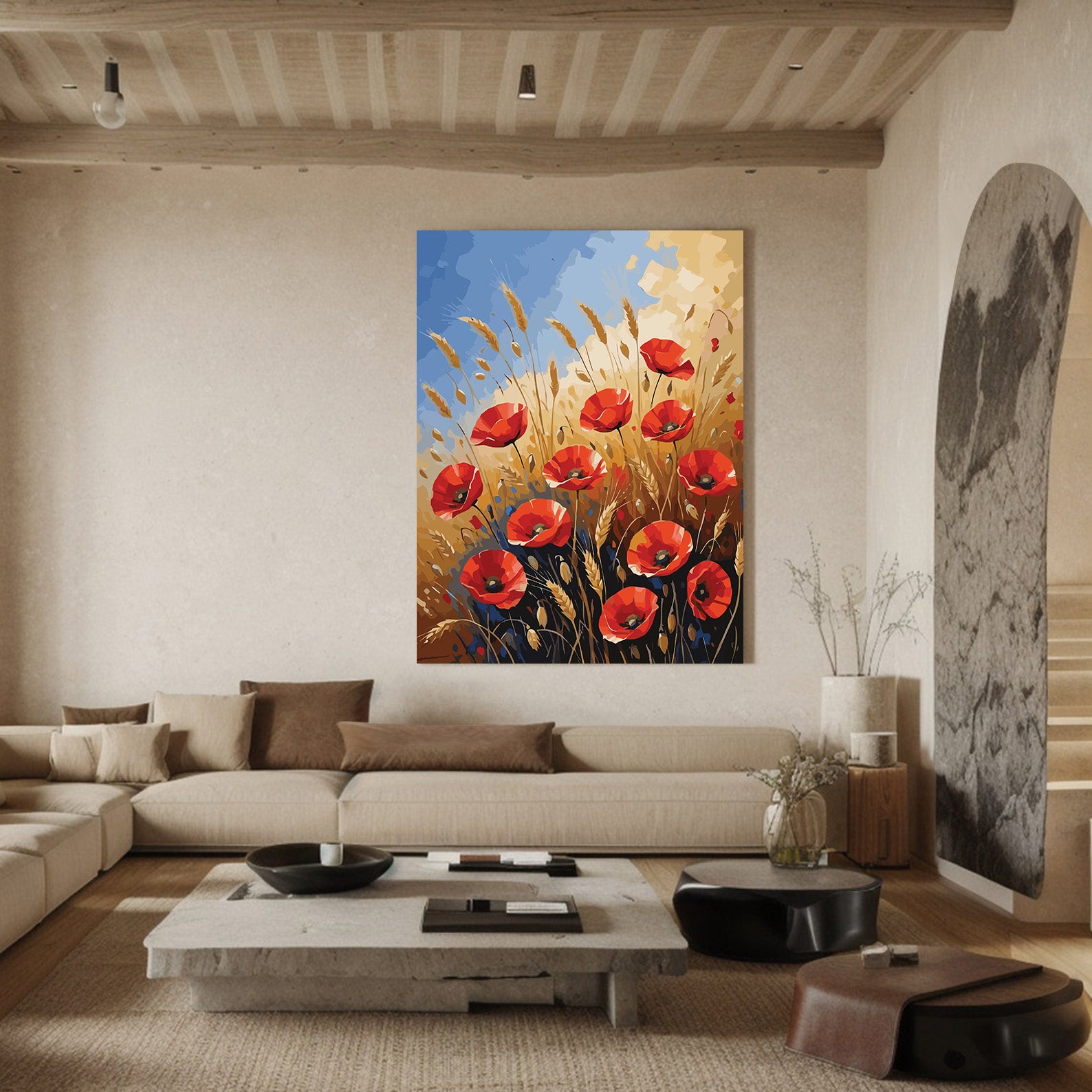 Pictura pe Numere – Focul graului 6928