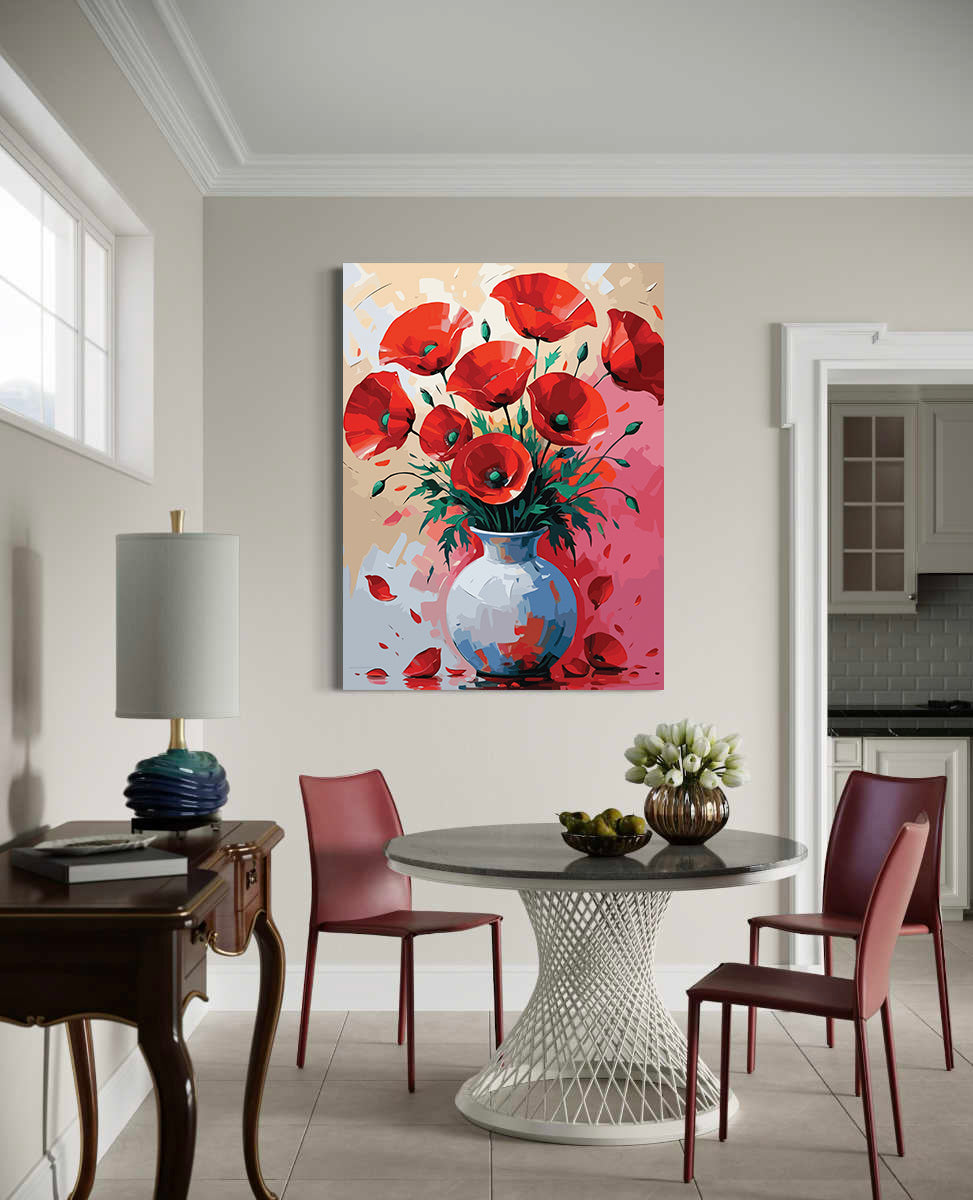 Pictura pe Numere – Efervescenta macilor 7200