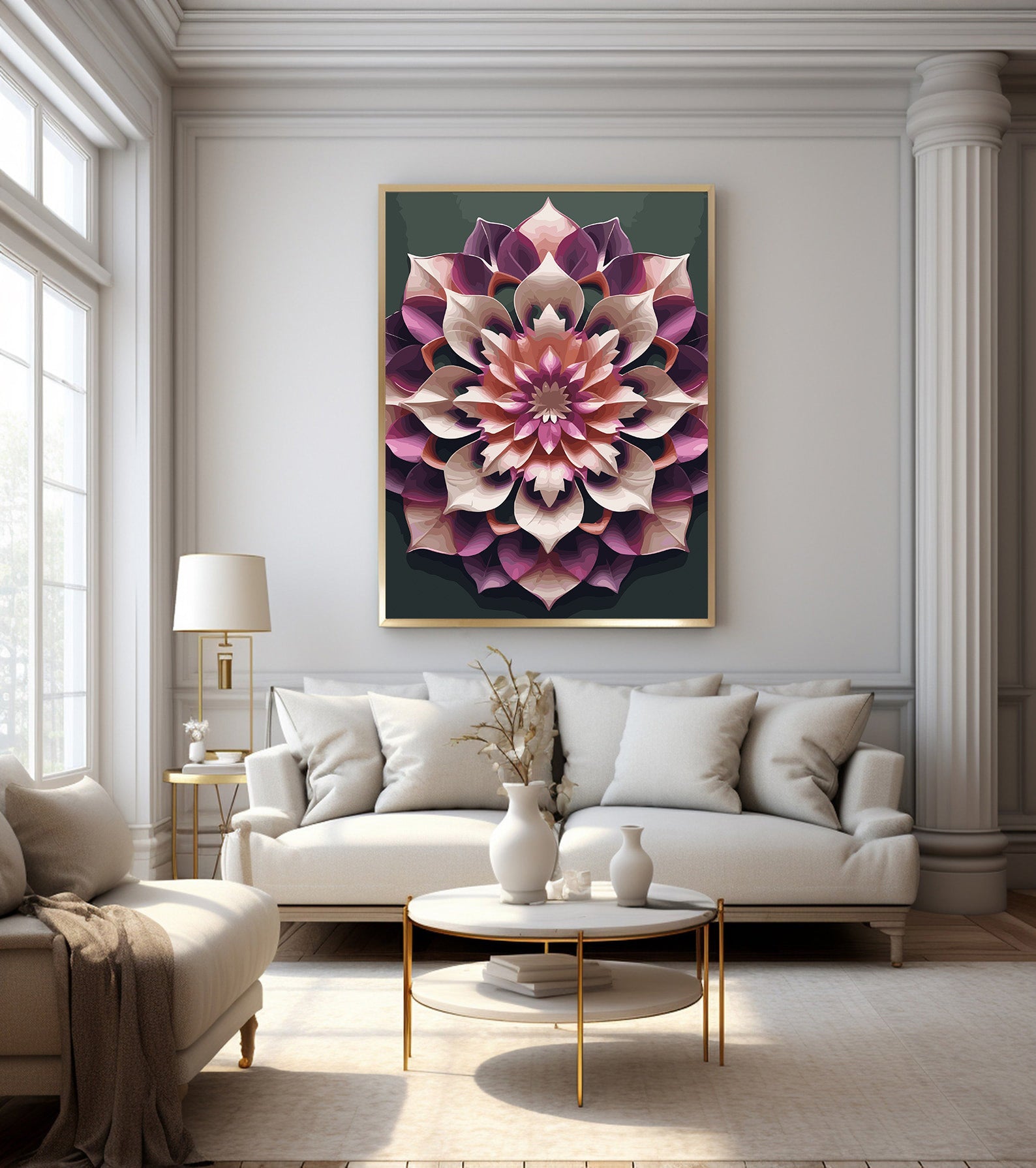 Pictura pe Numere – Eclozare violeta 7053