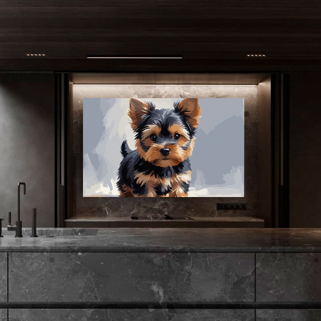 Pictura pe Numere – Micul yorkie 7388