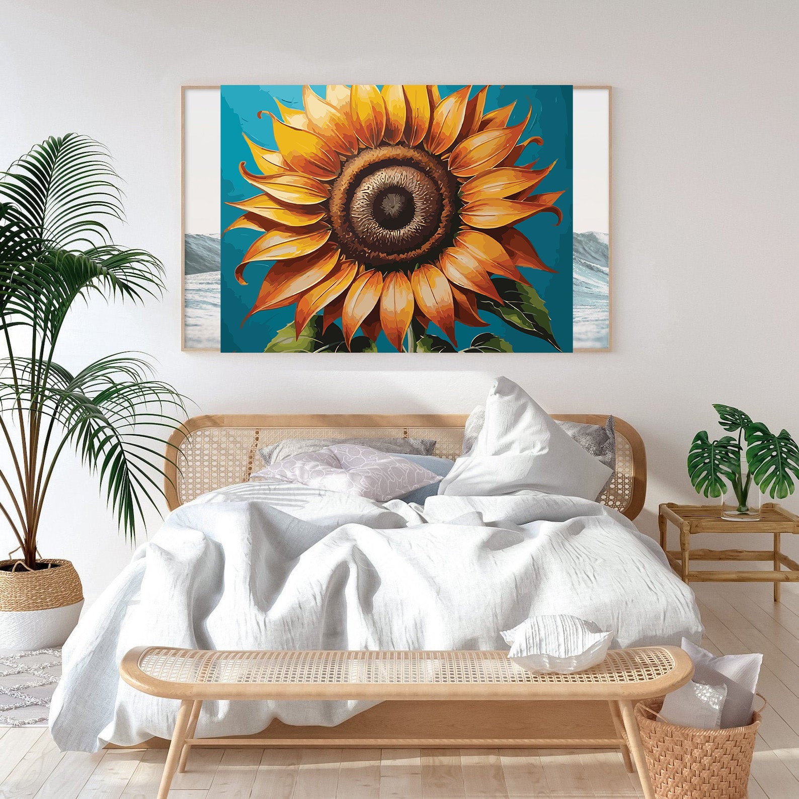 Pictura pe Numere – Floarea soarelui 6900