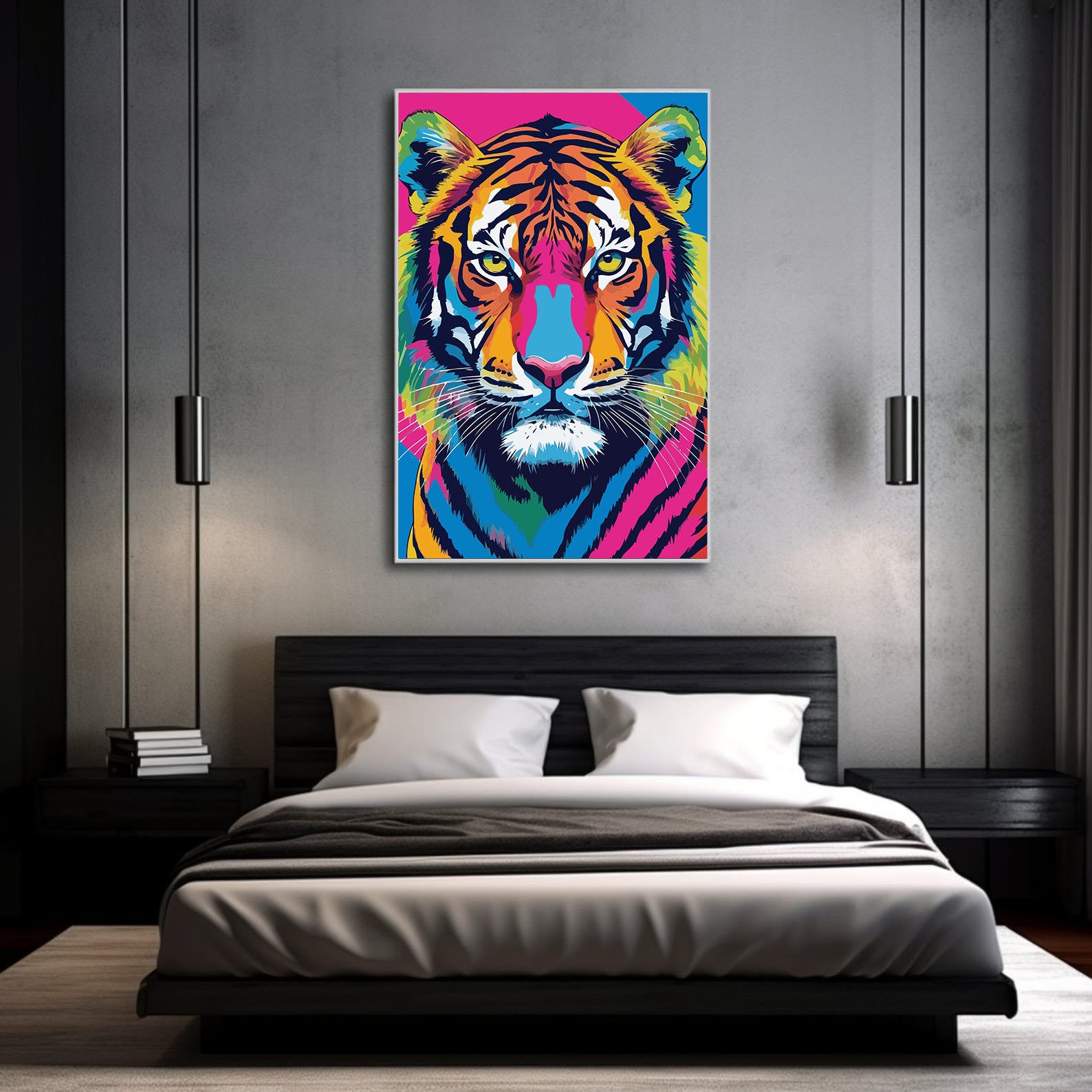 Pictura pe Numere – Privirea de neon 7458