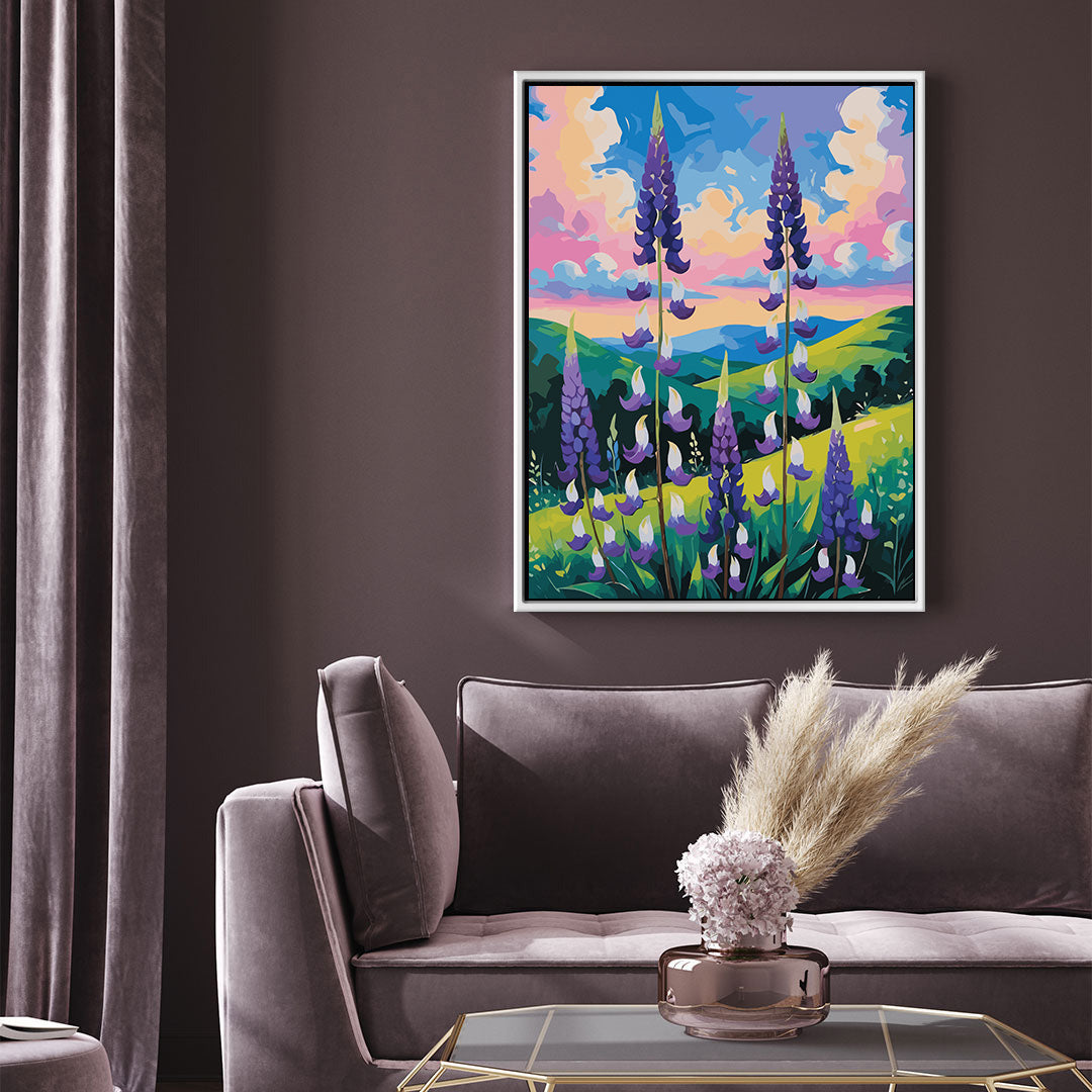 Pictura pe Numere – Lupini in simfonia zorilor 7256