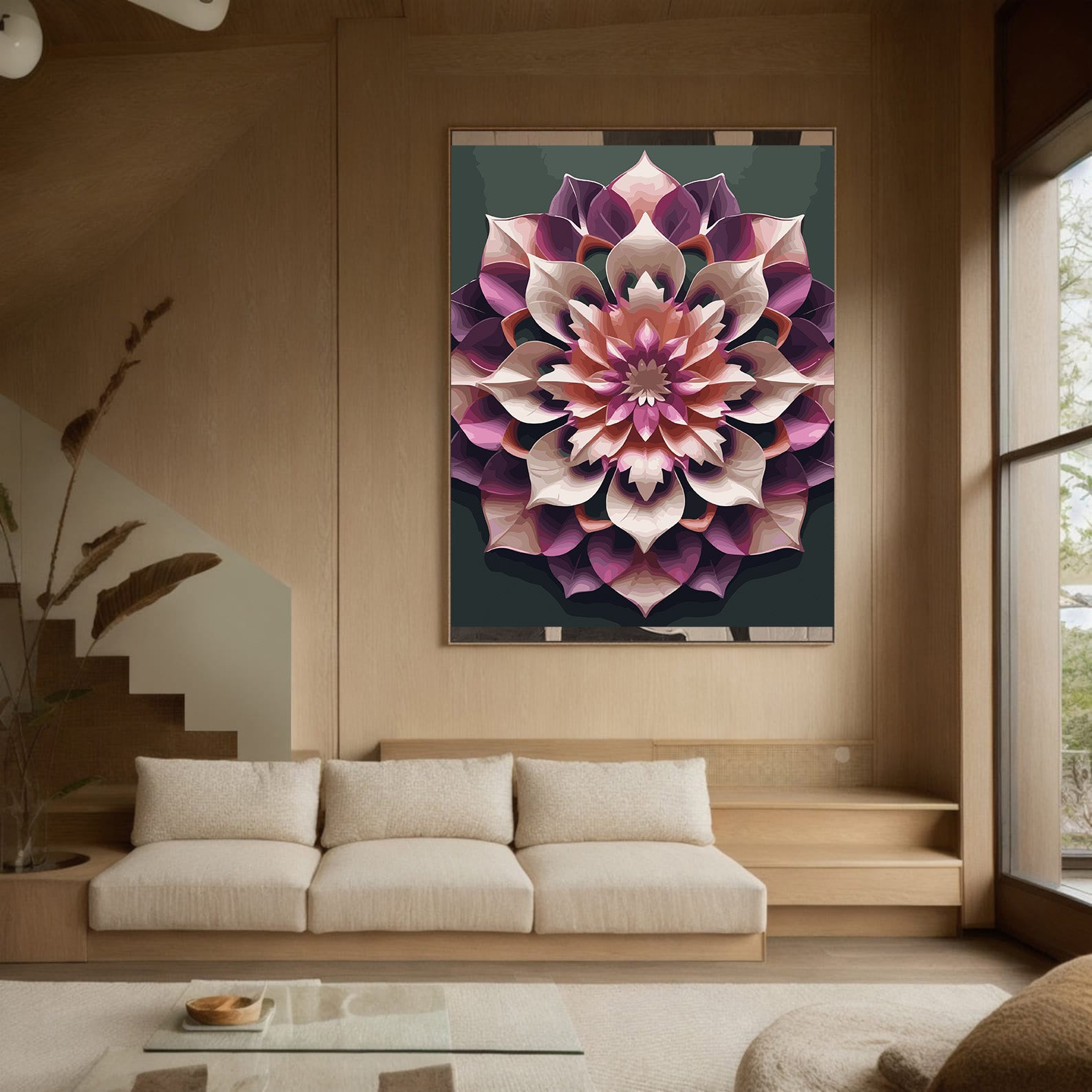 Pictura pe Numere – Eclozare violeta 7053