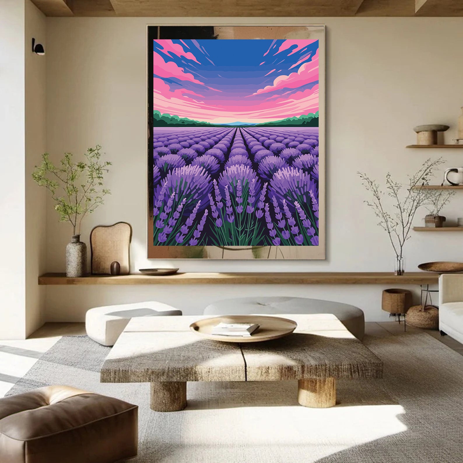 Pictura pe Numere – Infinit de lavanda 7174