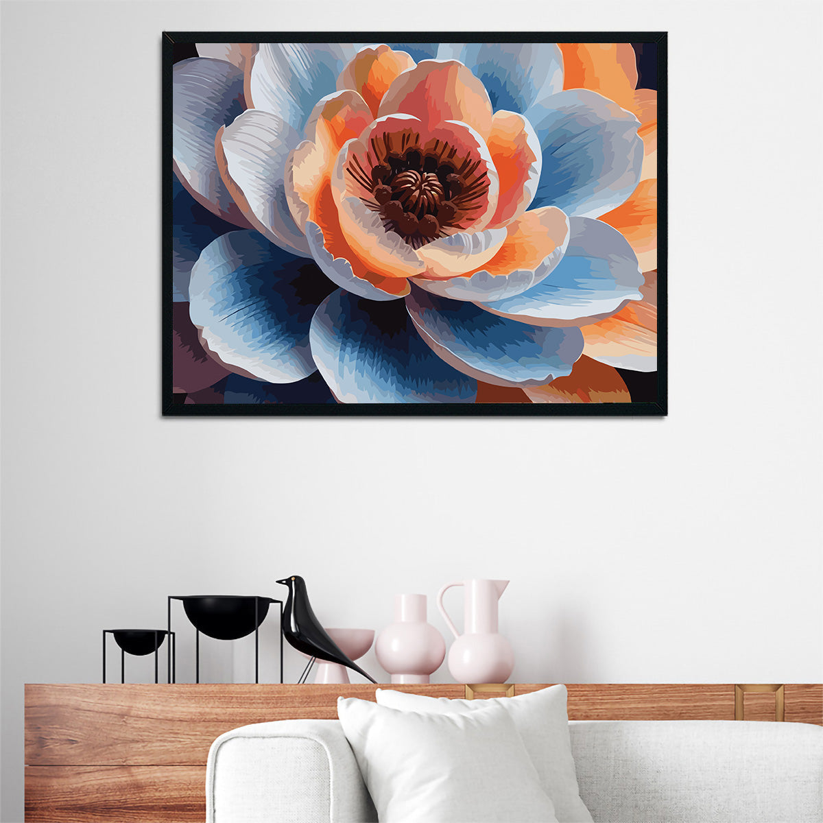 Pictura pe Numere – Imbratisarea petalelor 7100