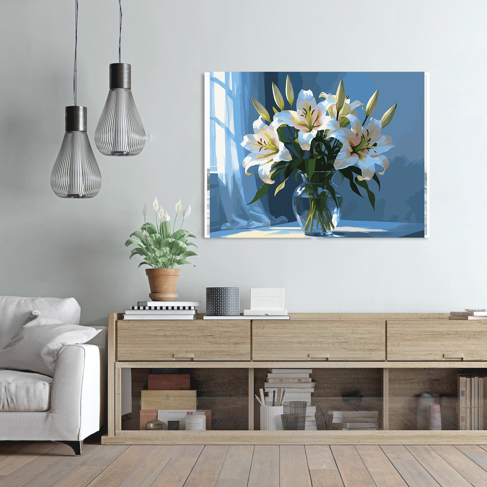 Pictura pe Numere – Lumina ferestrei 7136