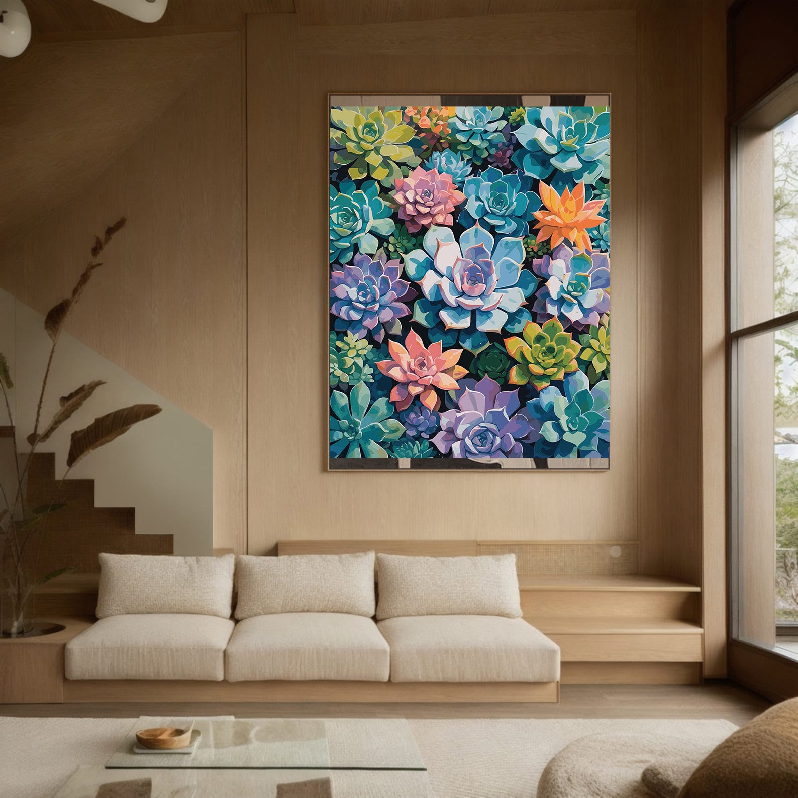 Pictura pe Numere – Mozaic vegetal 6905