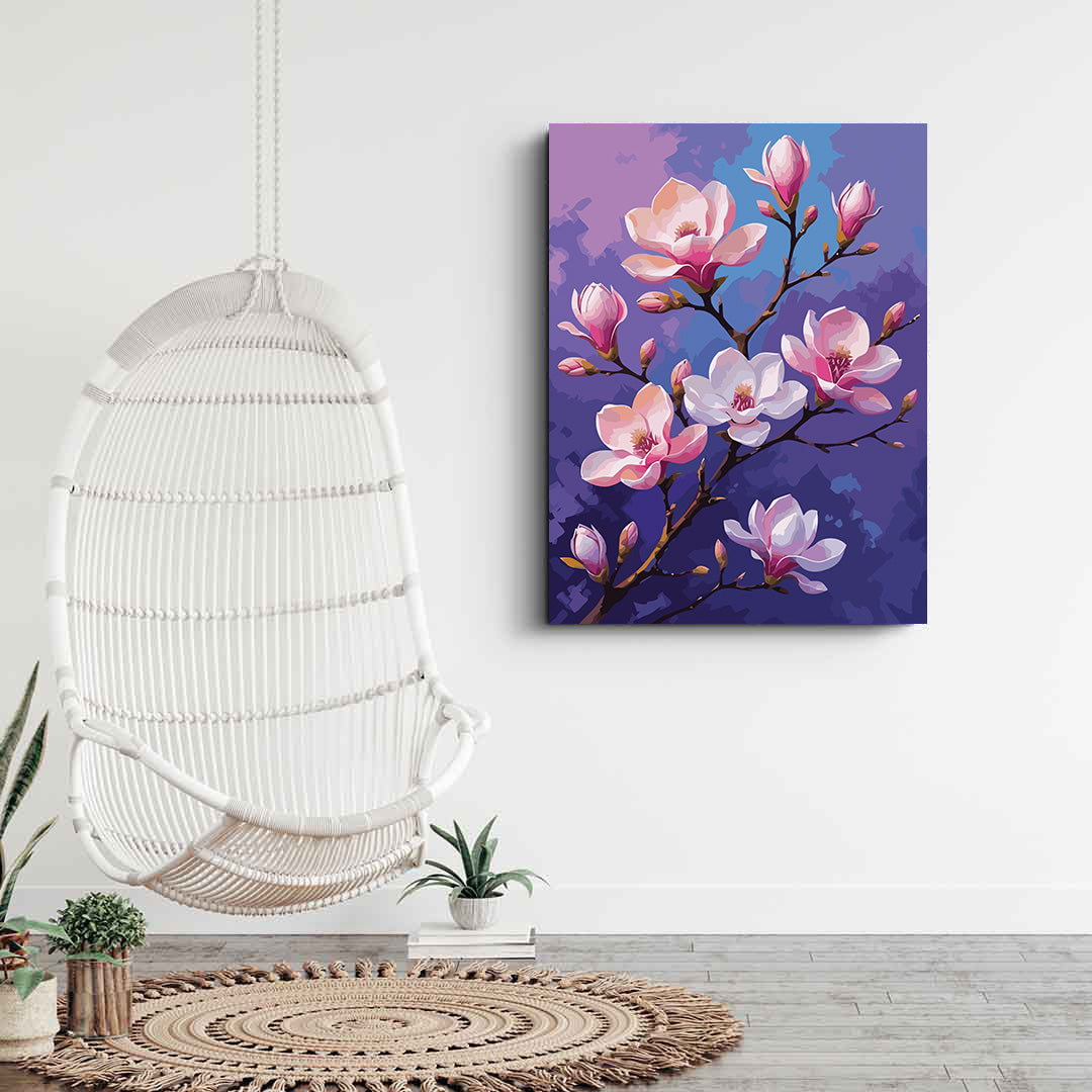 Pictura pe Numere – Simfonia magnoliilor 7215
