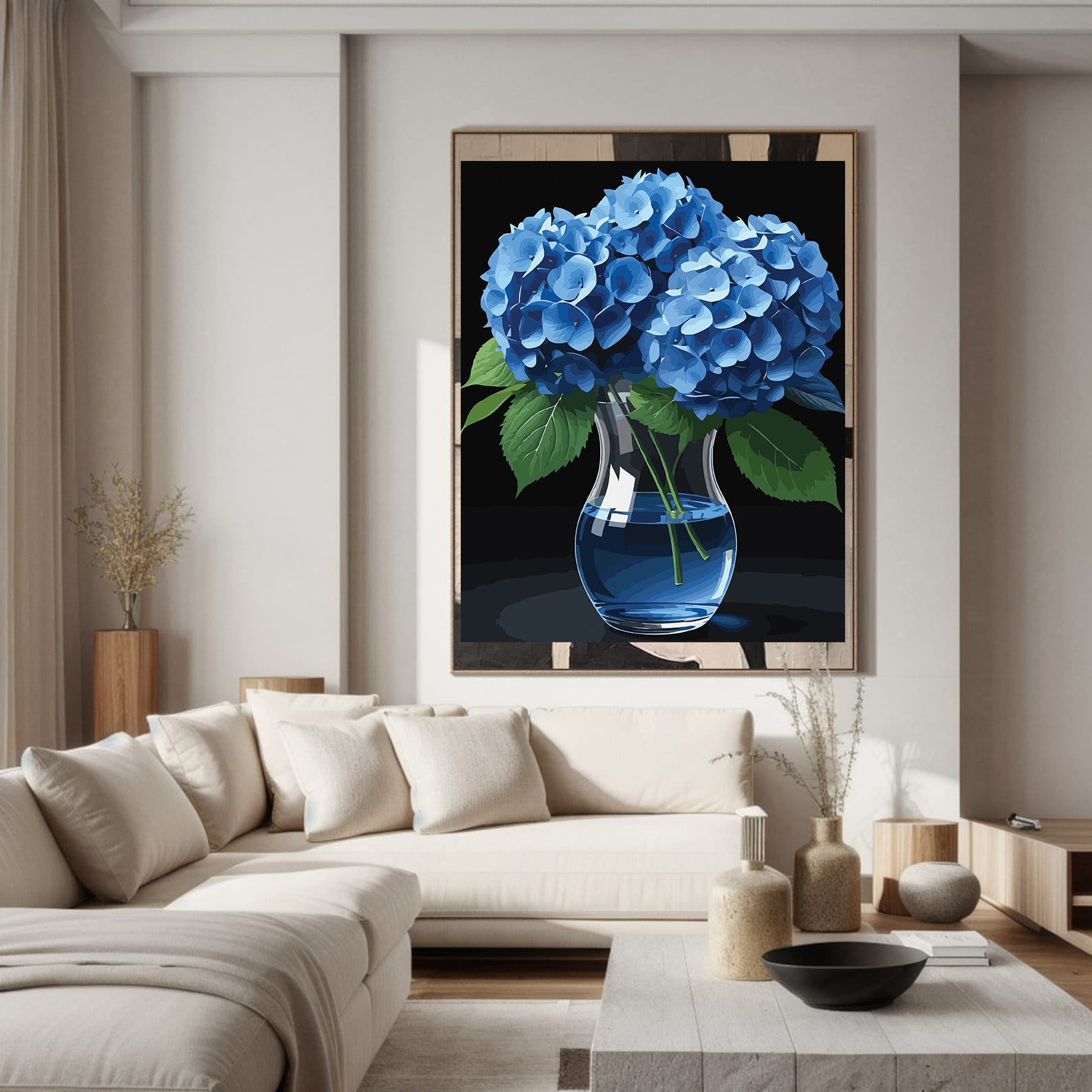 Pictura pe Numere – Ecou de safir 6963
