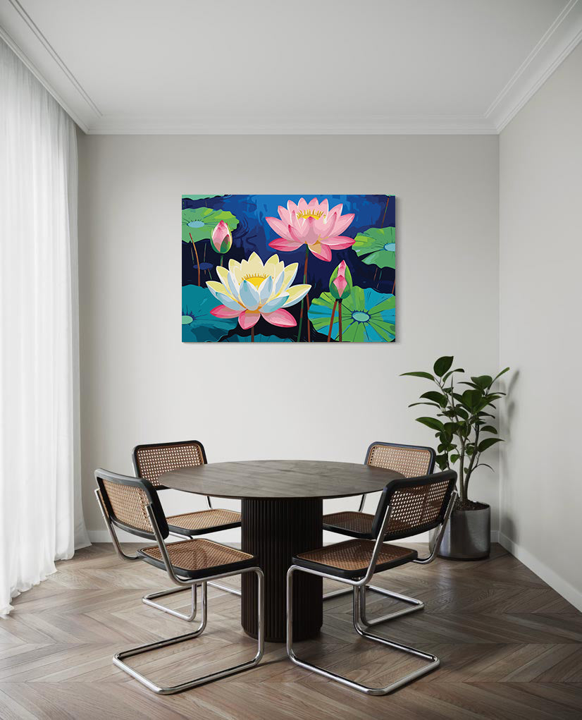 Pictura pe Numere – Serenitatea lotusului 7216