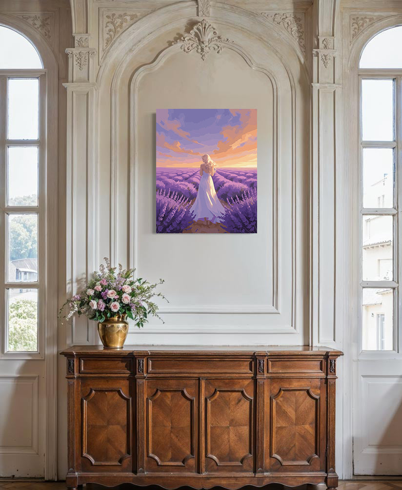 Pictura pe Numere – Vis de lavanda 6971