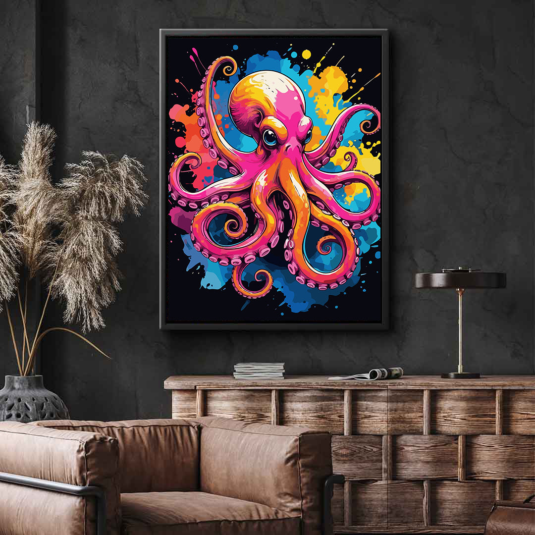 Pictura pe Numere – Monarhul de coral 7351