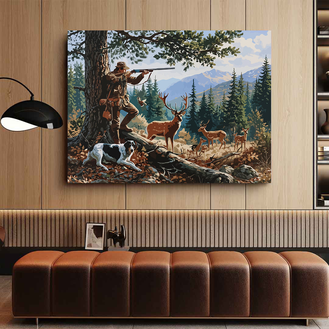 Pictura pe Numere – Pulsul padurii 6830