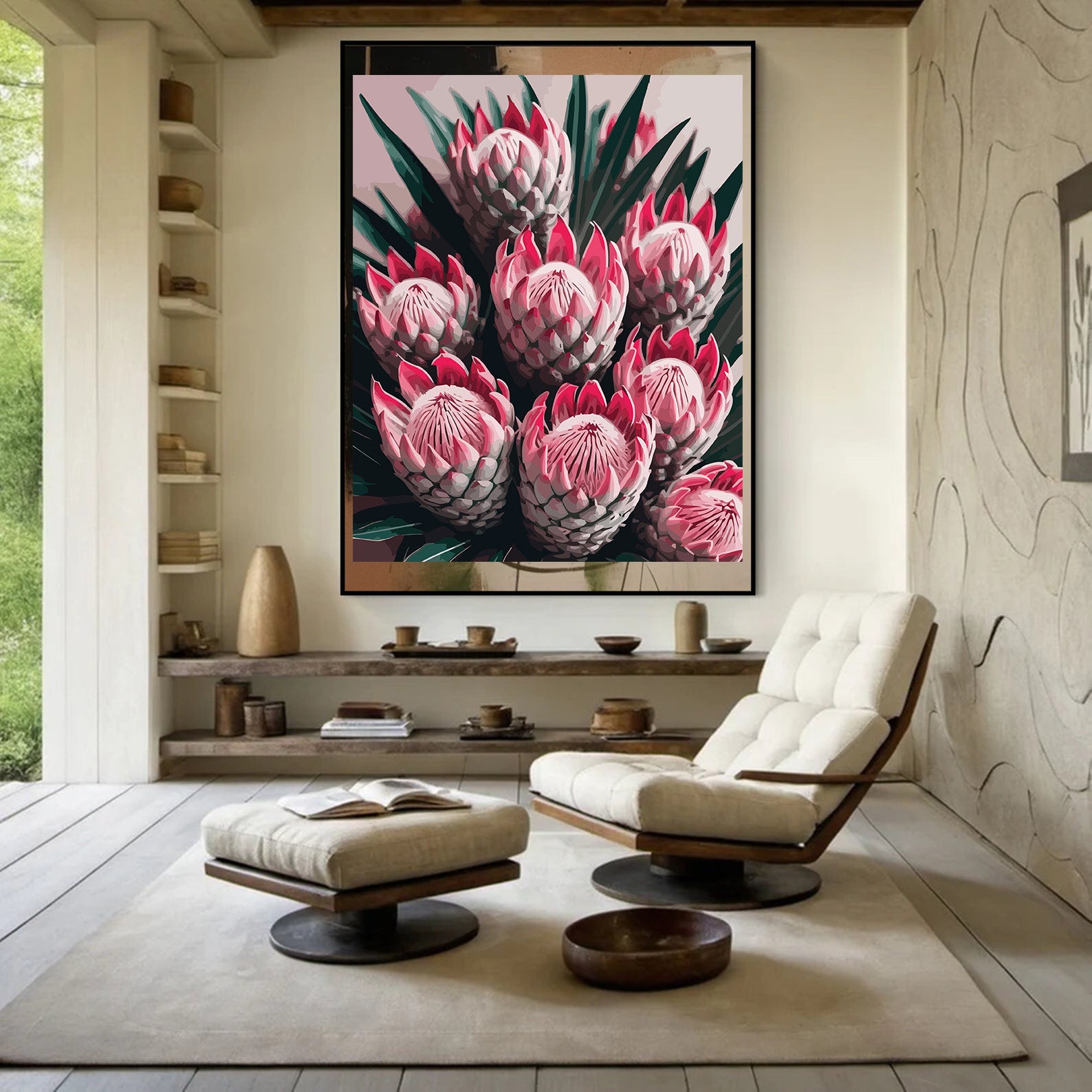 Pictura pe Numere – Coroana exotica 7033