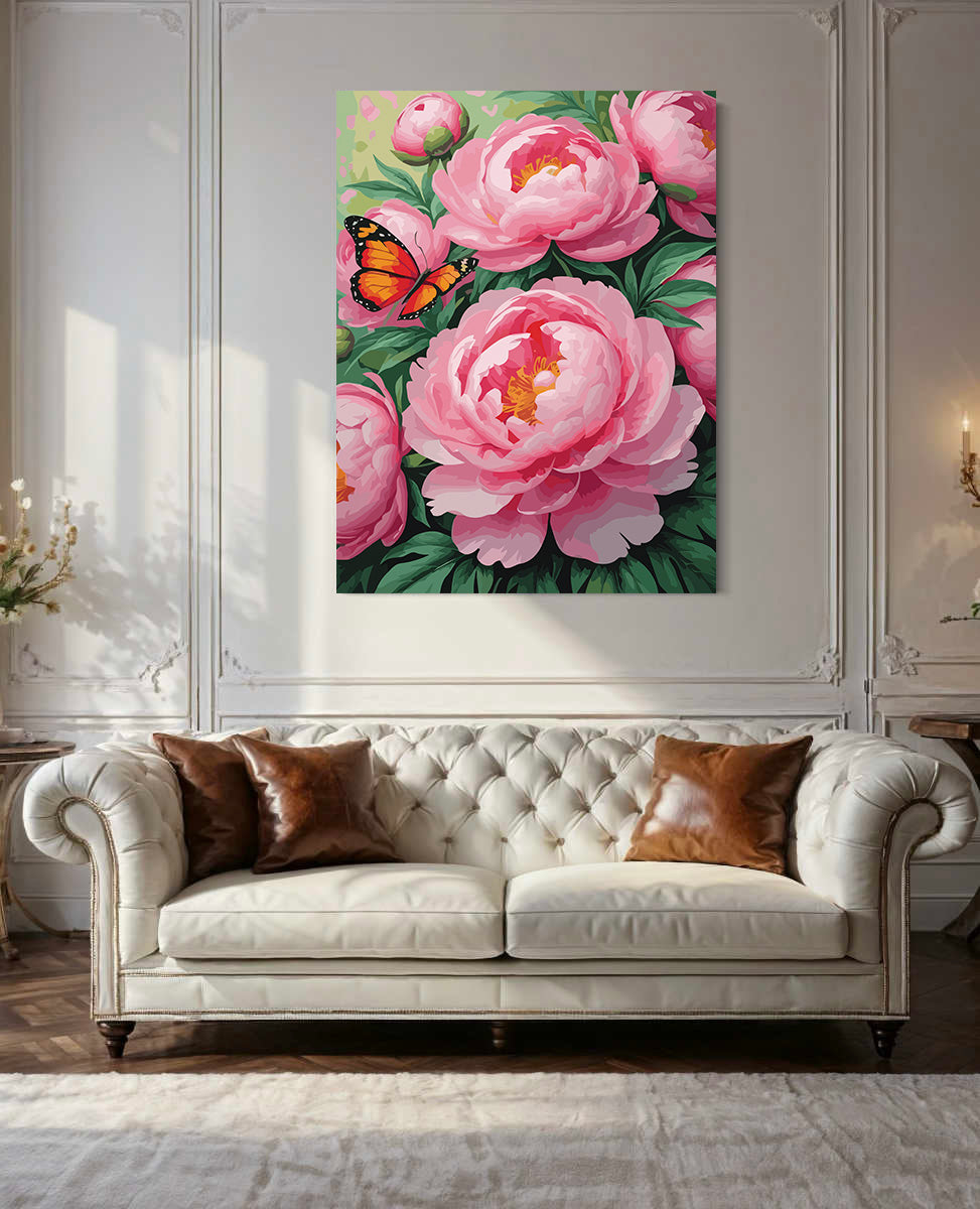 Pictura pe Numere – Valsul petalelor 6934