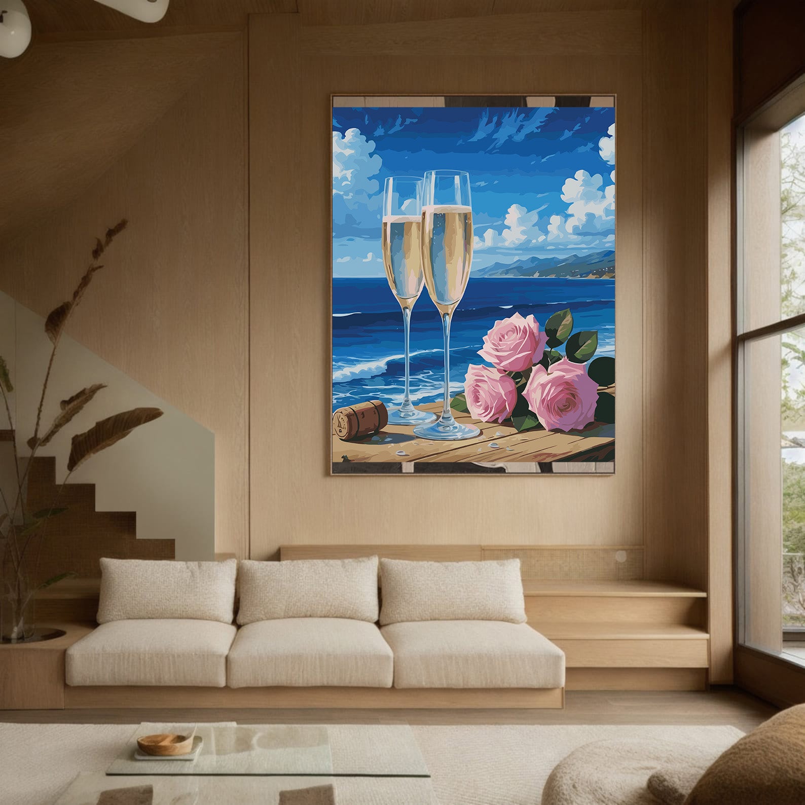 Pictura pe Numere – Rasarit romantic 6942
