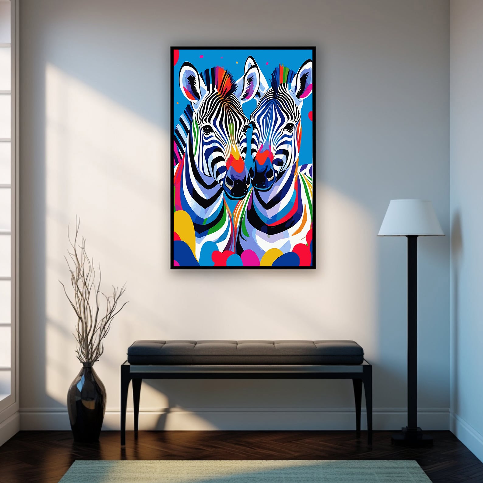 Pictura pe Numere – Contrast monocrom 7446