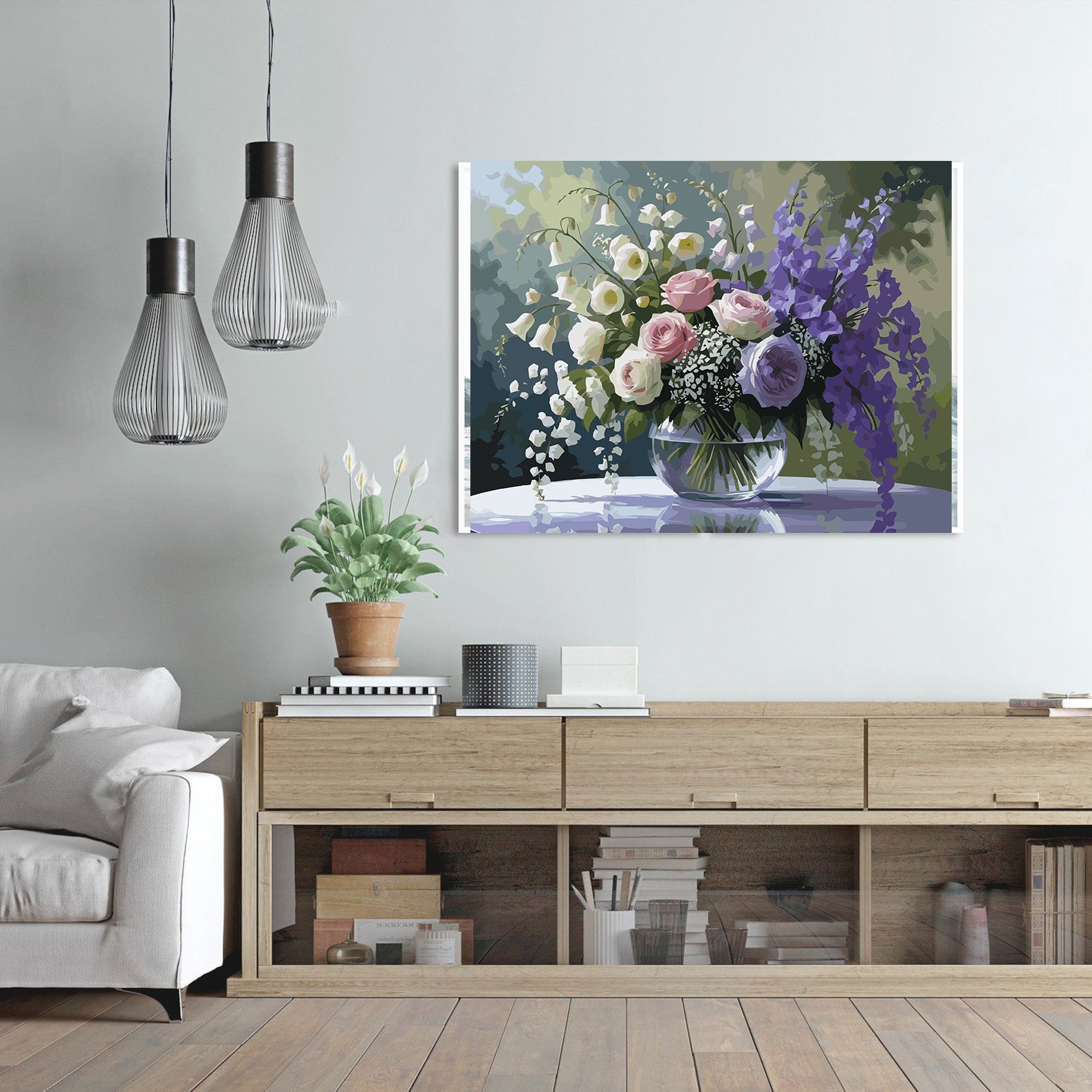 Pictura pe Numere – Gratie si pastel 7110