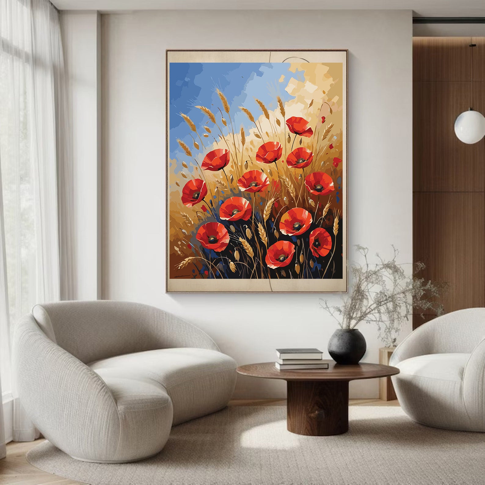 Pictura pe Numere – Focul graului 6928