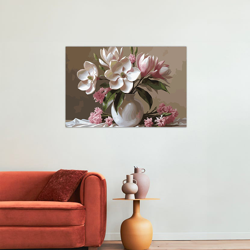 Pictura pe Numere – Eleganta magnoliilor 7085