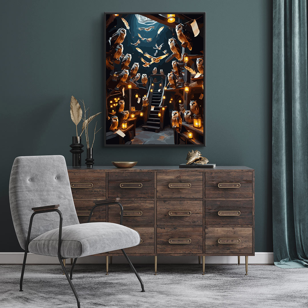 Pictura pe Numere – Consiliul bufnitelor 7406