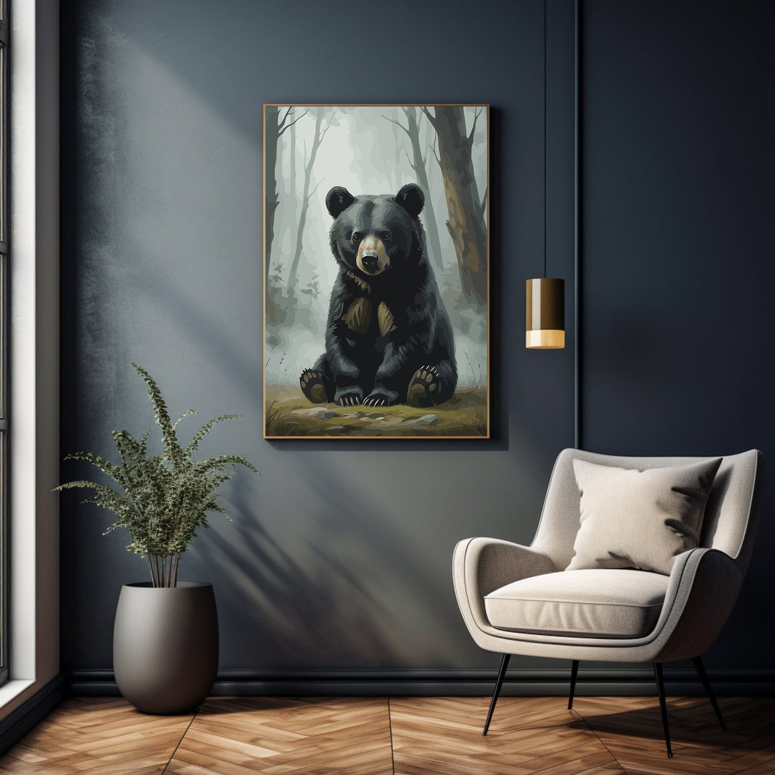 Pictura pe Numere – Stapanul padurilor 7449
