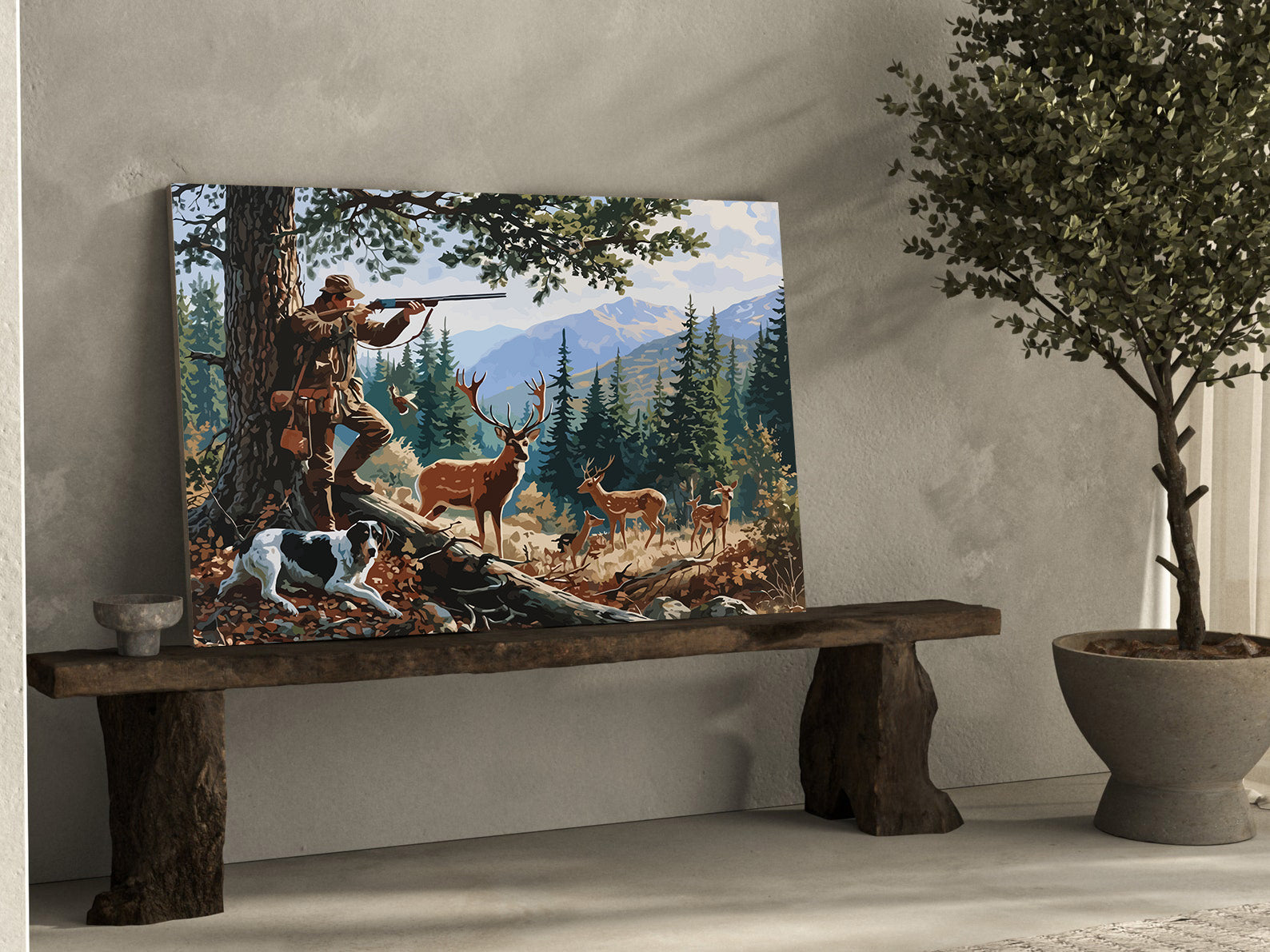 Pictura pe Numere – Pulsul padurii 6830