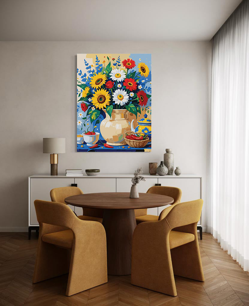 Pictura pe Numere – Flori de camp 7268