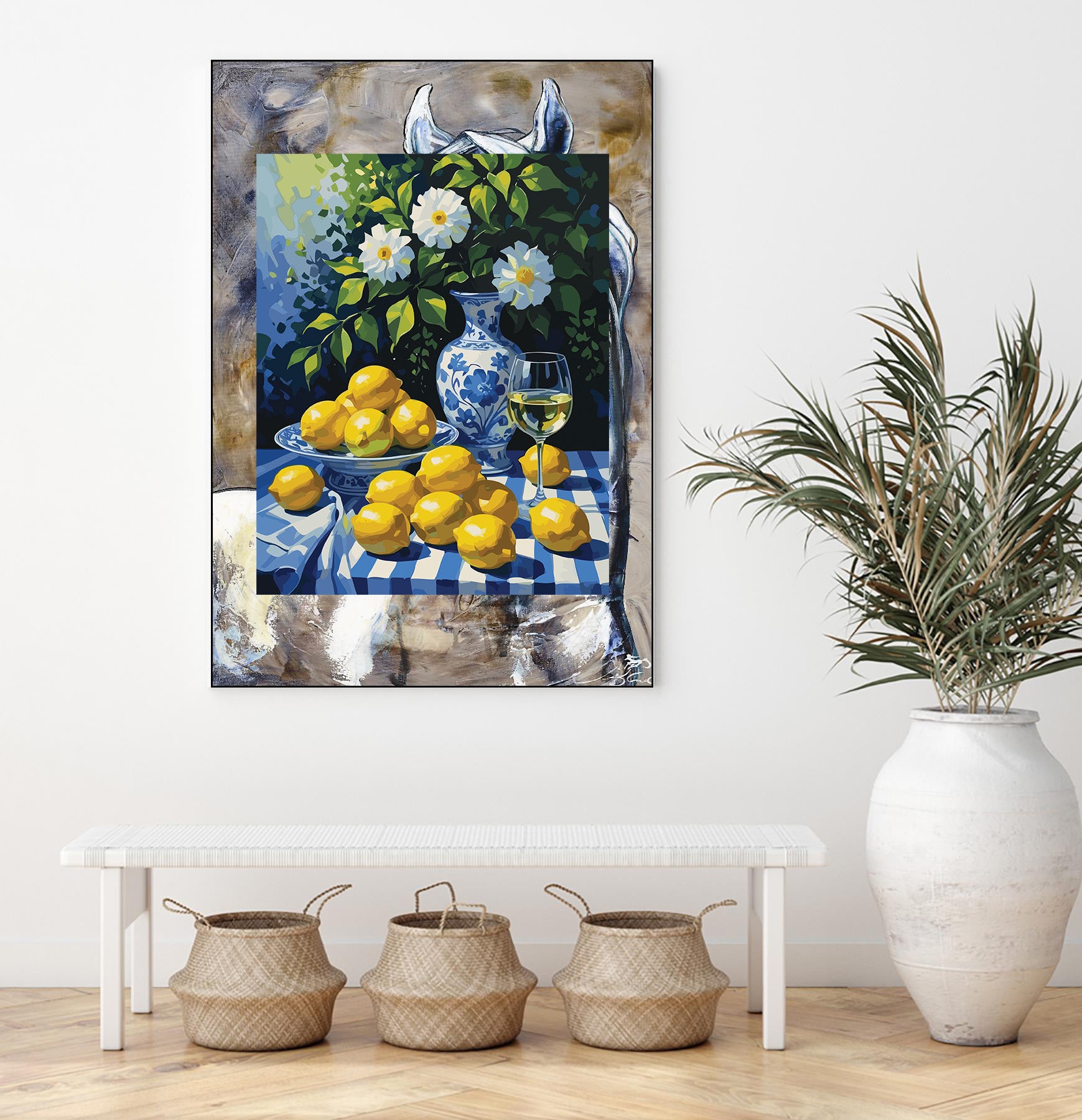 Pictura pe Numere – Citrice si portelan 7057