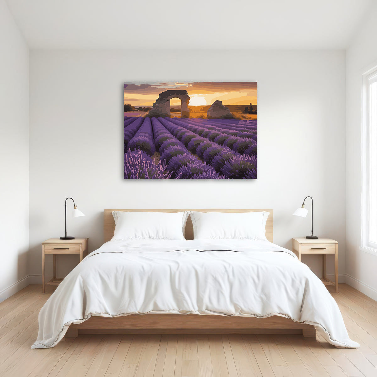 Pictura pe Numere – Amintiri de purpura 7126