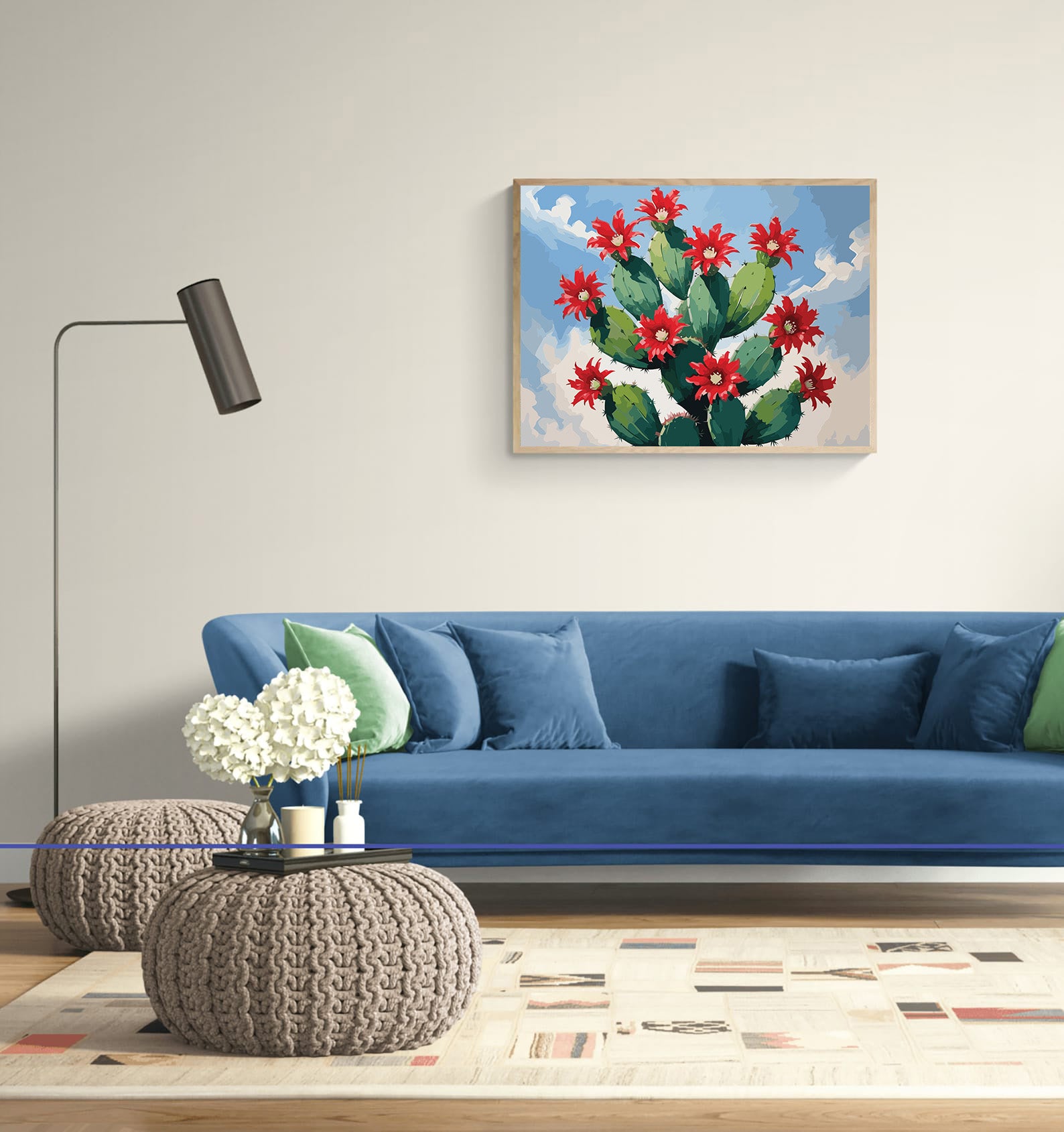 Pictura pe Numere – Focul desertului 7165