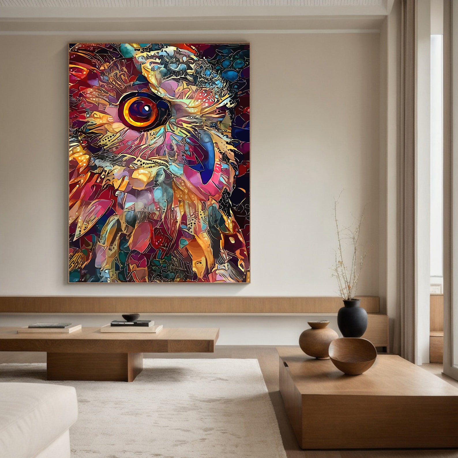 Pictura pe Numere – Noapte abstracta 7303